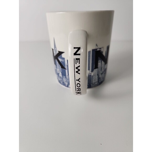 Starbucks New York Skyline Barista Series One The Big Apple Coffee Mug Cup 2002 - Picture 6 of 10